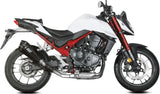 Système D'Échappement Homologué Au Niveau Sonore Delta Race Carbon Carbon - Mivv Compatible Avec Honda Cb 750 Hornet (2023-2024)
