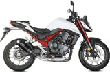 Système D'Échappement Homologué Au Niveau Sonore Gppro Acier Noir - Mivv Compatible Avec Honda Cb 750 Hornet (2023-2024)