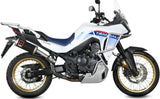 Système D'Échappement Homologué Au Niveau Sonore Dakar Acier Noir - Mivv Compatible Avec Honda Xl 750 Transalp (2023-2024)