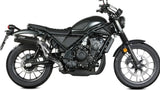Système D'Échappement Homologué Au Niveau Sonore Hr-1 Acier Noir Carbon - Mivv Compatible Avec Honda Cl 500 (2023-2024)