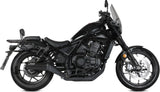 Système D'Échappement Homologué Au Niveau Sonore Hr-1 Acier Noir - Mivv Compatible Avec Honda Cmx 1100 Rebel (2022-2024)