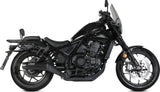 Système D'Échappement Homologué Au Niveau Sonore Hr-1 Acier Noir Carbon - Mivv Compatible Avec Honda Cmx 1100 Rebel (2022-2024)