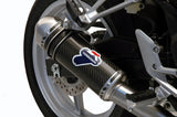 Échappement Sans Homologation Sonore Relevance Carbon Acier Inox Cap - Termignoni Compatible Avec Honda Cbr 250 R (2012-2013)