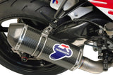 Système D'Échappement Complet Sans Homologation Acoustique Relevance Carbon Carbon Cap - Termignoni Compatible Avec Honda Cbr 1000 Rr (2011-2013)