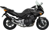 Système D'Échappement Homologué Au Niveau Sonore Furore Aluminium Noir - Gpr Compatible Avec Honda Cbf 600 - N (2004-2006)