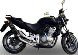 Système D'Échappement Homologué Au Niveau Sonore Furore Aluminium Noir - Gpr Compatible Avec Honda Cbf 500 (2004-2007)