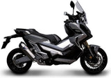 Système D'Échappement Homologué Au Niveau Sonore Scream Titanium Carbon Cap - Termignoni Compatible Avec Honda X-Adv 750 (2017-2022)