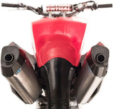 Système D'Échappement Complet Sans Homologation Acoustique Titanium Carbon Cap - Termignoni Compatible Avec Honda Crf 250 (2018-2019)