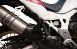 Système D'Échappement Homologué Au Niveau Sonore Relevance Titanium - Termignoni Compatible Avec Honda Crf 1000 L Africa Twin (2018-2019)