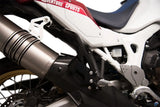 Système D'Échappement Homologué Au Niveau Sonore Relevance Titanium - Termignoni Compatible Avec Honda Crf 1000 L Africa Twin (2018-2019)