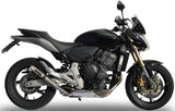 Système D'Échappement Homologué Au Niveau Sonore Deeptone Acier - Gpr Compatible Avec Honda Hornet Cb 600 F (2007-2014)