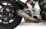 Échappement Sans Homologation Sonore Gp2R-Rht Titanium Aluminium Cap - Termignoni Compatible Avec Honda Cb 1000 R (2018-2020)