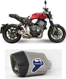 Échappement Sans Homologation Sonore Relevance D70 Titanium Carbon Cap - Termignoni Compatible Avec Honda Cb 1000 R (2018-2020)