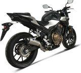 Échappement Sans Homologation Sonore Relevance Titanium Carbon Cap - Termignoni Compatible Avec Honda Cbr 500 F - R - X (2019-2020)