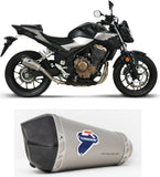 Échappement Sans Homologation Sonore Relevance Titanium Carbon Cap - Termignoni Compatible Avec Honda Cbr 500 F - R - X (2019-2020)