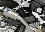 Échappement Sans Homologation Sonore Gp2R-Rht Titanium Aluminium Cap - Termignoni Compatible Avec Honda Cbr 500 F - R - X (2019-2020)