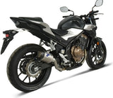 Échappement Sans Homologation Sonore Relevance D70 Titanium Carbon Cap - Termignoni Compatible Avec Honda Cbr 500 F - R - X (2019-2020)