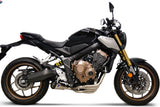 Système D'Échappement Complet Sans Homologation Acoustique Gp2R-Rht Titanium Aluminium Cap - Termignoni Compatible Avec Honda Cb 650 (2018-2020)