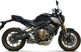 Système D'Échappement Complet Sans Homologation Acoustique Gp2R-R Acier Inox - Termignoni Compatible Avec Honda Cb 650 (2018-2020)