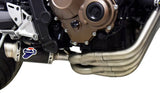 Système D'Échappement Complet Sans Homologation Acoustique Gp Carbon - Termignoni Compatible Avec Honda Cb 650 (2018-2020)