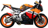 Système D'Échappement Homologué Au Niveau Sonore Furore Aluminium Noir - Gpr Compatible Avec Honda Cbr 1000 Rr (2008-2011)