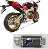 Système D'Échappement Complet Sans Homologation Acoustique Gp Carbon - Termignoni Compatible Avec Honda Cbr 1000 (2017-2019)