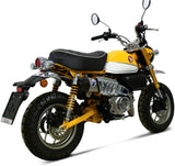Système D'Échappement Complet Sans Homologation Acoustique Acier Inox Carbon Cap - Termignoni Compatible Avec Honda Monkey 125 (2018-2020)