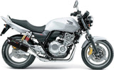 Système D'Échappement Homologué Au Niveau Sonore Furore Aluminium Noir - Gpr Compatible Avec Honda Cb 400 (2008-2016)