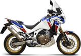 Système D'Échappement Homologué Au Niveau Sonore Titanium - Termignoni Compatible Avec Honda Crf 1100 L Africa Twin (2020-2021)