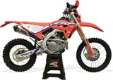 Système D'Échappement Complet Sans Homologation Acoustique Titanium - Termignoni Compatible Avec Honda Crf 450 (2018-2020)