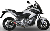Système D'Échappement Homologué Au Niveau Sonore Deeptone Acier - Gpr Compatible Avec Honda Nc 700 X - S Dct (2012-2013)