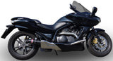 Système D'Échappement Homologué Au Niveau Sonore Furore Aluminium Noir - Gpr Compatible Avec Honda Dn-01 680 (2008-2010)