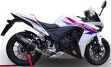 Système D'Échappement Homologué Au Niveau Sonore Furore Aluminium Noir - Gpr Compatible Avec Honda Cbr 500 R (2012-2016)