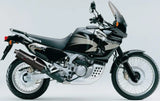 Système D'Échappement Homologué Au Niveau Sonore Trioval Acier - Gpr Compatible Avec Honda Africa Twin 750 Xrv (1993-2003)