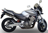 Double Sortie D'Échappement Homologuée Au Niveau Sonore Deeptone Acier - Gpr Compatible Avec Honda Cb 900 F (2002-2005)