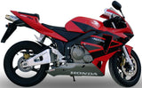 Système D'Échappement Homologué Au Niveau Sonore Deeptone Acier - Gpr Compatible Avec Honda Cbr 600 Rr (2003-2004)