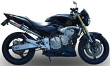 Système D'Échappement Homologué Au Niveau Sonore Deeptone Acier - Gpr Compatible Avec Honda Hornet Cb 600 F (2003-2006)