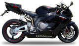 Système D'Échappement Homologué Au Niveau Sonore Tiburon Carbon Look - Gpr Compatible Avec Honda Cbr 1000 Rr (2004-2007)