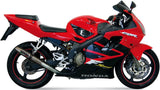 Système D'Échappement Homologué Au Niveau Sonore Deeptone Acier - Gpr Compatible Avec Honda Cbr 600 F - Sport (2001-2007)
