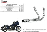 Collecteurs D'Échappement Non Catalysés Acier - Mivv Compatible Avec Harley-Davidson Cvo Limited (2018-2024)