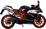 Système D'Échappement Catalytique Avec Homologation Acoustique Deeptone Acier - Gpr Compatible Avec Ktm Rc 125 (2014-2016)