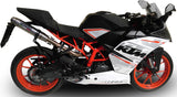 Système D'Échappement Catalytique Avec Homologation Acoustique Deeptone Acier - Gpr Compatible Avec Ktm Rc 390 (2015-2016)