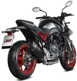 Complete Catalytic Exhaust System With Sound Certification Sr-1 Steel Black - Mivv Compatible With Suzuki Gsx 8S (2025-2026)