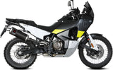 Système D'Échappement Homologué Au Niveau Sonore Dakar Acier Noir - Mivv Compatible Avec Husqvarna Norden 901 (2022-2024)
