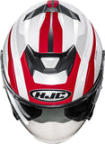 Casque Urban Pour Moto Hjc I31 Advanced Polycarbonate Mc21 Reno Taille 06 Xs