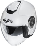 Casque Urban Pour Moto Hjc I40N Advanced Polycarbonate Blanc Perlé Semi-Mat Taille 07 S