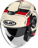 Casque Urban Pour Moto Hjc I40N Advanced Polycarbonate Mc1 Velu Taille 06 Xs