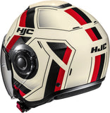 Casque Urban Pour Moto Hjc I40N Advanced Polycarbonate Mc1 Velu Taille 06 Xs