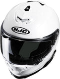 Casque Intégral Pour Moto Hjc I71 Advanced Polycarbonate Blanc Perlé Taille 09 L