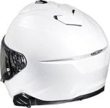 Casque Intégral Pour Moto Hjc I71 Advanced Polycarbonate Blanc Perlé Taille 10 Xl